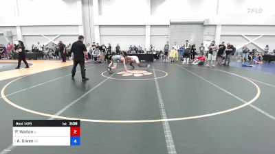 150 lbs C-8 #2 - Pierre Walton, Illinois vs Austin Green, North Carolina