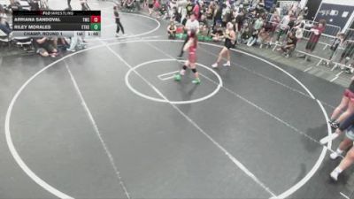 115 lbs Champ. Round 1 - Arriana Sandoval, Threshold Wrestling Club vs Riley Morales, El Toro High School