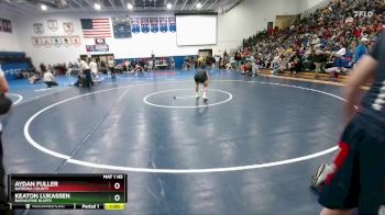 157 lbs Cons. Round 1 - Keaton Lukassen, Burns/Pine Bluffs vs Aydan Fuller, Natrona County
