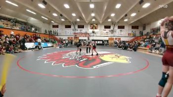 130 lbs Quarterfinal - Sophie Laird, Rawlins vs Mary Anderson, Moorcroft