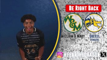 Replay: William & Mary vs Drexel | Oct 19 @ 1 PM