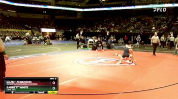 138 Class 1 lbs Champ. Round 1 - Grant Anderson, Father Tolton Regional Catholic vs Barrett White, Lone Jack