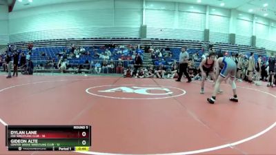 125 lbs Round 5 (6 Team) - Gideon Alte, Center Grove Wrestling Club vs Dylan Lane, HSE Wrestling Club