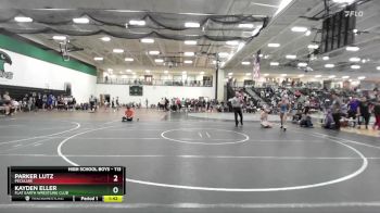 113 lbs Cons. Round 6 - Parker Lutz, Peculiar vs Kayden Eller, Flat Earth Wrestling Club