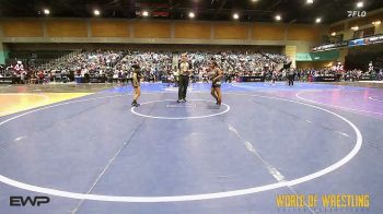 105 lbs Quarterfinal - Azyah Rice, Inland Elite Wrestling Club vs Lailani Strong, Blackcat WC
