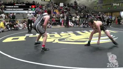 153 lbs Quarterfinal - Jordan Maldonado, Wright Wrestling Academy vs Connor Sicks, TITANS WC