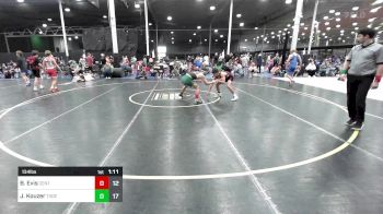 134 lbs Final - Brayden Evis, Centurion vs Jamal Kouzer, Team 302 Batman