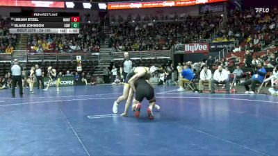 2A-165 lbs Champ. Round 1 - Urijah Etzel, Monticello vs Blake Johnson, Eddyville-Blakesburg-Fremont