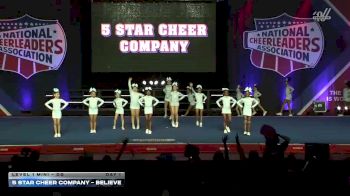 5 Star Cheer Company - Believe [2026 L1 Mini - D2 Day 1] 2026 NCA All-Star National Championship