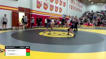 144 lbs Cons. Round 3 - Chase Roberts, Archbishop Hoban vs Trevor Sponseller, Brecksville B