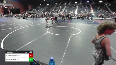 101 lbs Rr Rnd 2 - Armani Stevenson, Fergus Wrestling Club vs Mercedes Goodman, Riverton USAW