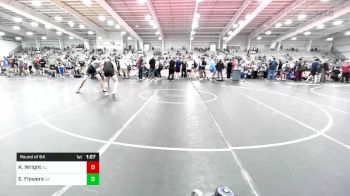 170 lbs Round Of 64 - Kaleb Wright, NJ vs Ethan Flowers, VA