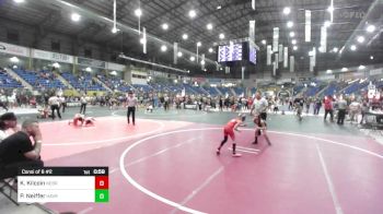 64 lbs Consi Of 8 #2 - Kasey Kilcoin, Nebraska Wr Ac vs Paislee Neiffer, Havre WC