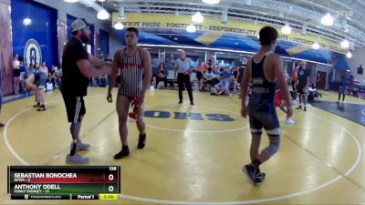 138 lbs Round 6 (8 Team) - Anthony Odell, Funky Monkey vs SEBASTIAN BONOCHEA, NFWA