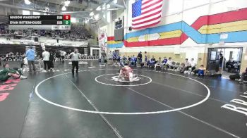 157 lbs Placement Matches (16 Team) - Evan Rittenhouse, Sheridan vs Mason Wagstaff, Evanston