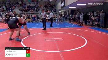 Prelims - Olivia Brown, Broken Arrow vs MacKenzie Rosson, Broken Arrow