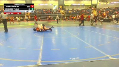 141 lbs Champ. Round 2 - Logan Chornoby, Unattached vs Kevondre Young, Georgetown (KY)