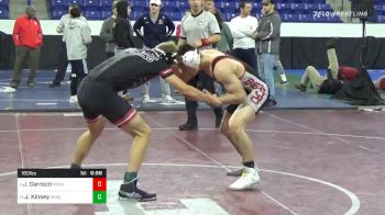 160 lbs Consolation - Jack Carrozzi, Bedford NH vs Jack Kinsey, Winchester