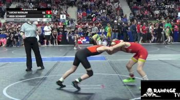 85 lbs Champ. Round 1 - Lucas Natalini, Columbus vs Reid Schmidt, Smoky Valley