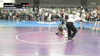 69 lbs Rr Rnd 2 - Logan Mission, All I See Is Gold Academy Stars - ESC vs William Uszenski, Empire Wrestling Academy 1 - ESC