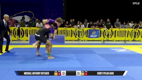 Corey Dylan Ashe vs Michael Anthony Heyliger 2025 Pan IBJJF Jiu-Jitsu No-Gi Championship