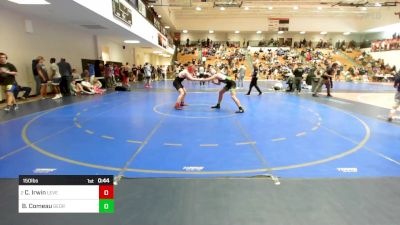 150 lbs 3rd Place - Caleb Irwin, Level Up Wrestling Center vs Braiden Comeau, Georgia