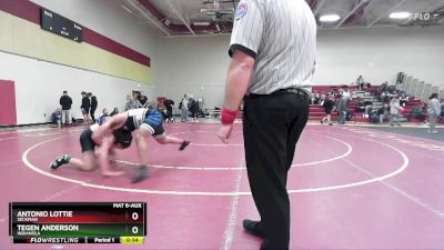 190 lbs Cons. Round 3 - Antonio Lottie, SECKMAN vs Tegen Anderson, INDIANOLA