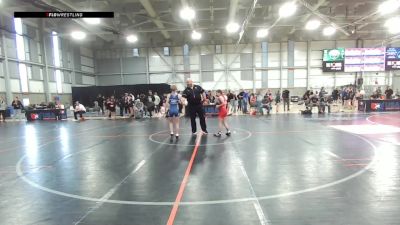12U Girls - 94 lbs Cons. Round 2 - Lanelle Sharp, UT vs Marly Dentler, NV