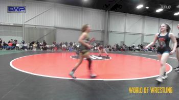 100 lbs Quarterfinal - Alina Peralta, Eastside Assassins vs Ella Brunson, MOJO Girls