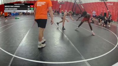 157 lbs Round 3 (8 Team) - Bryce Van Lannen, Pulaski vs Amir Mohamed, Rochester Century B