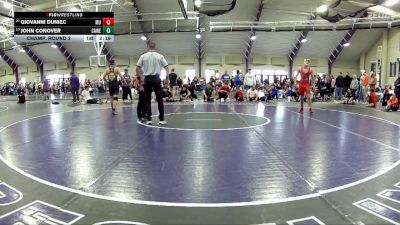 157 A Champ. Round 2 - Giovanni Duniec, Mount Union vs John Conover, Case Western