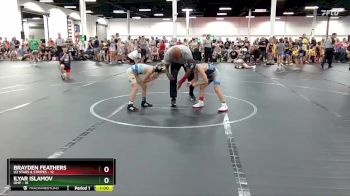 64 lbs Round 1 (6 Team) - Ilyar Islamov, OMP vs Brayden Feathers, U2 Stars & Stripes