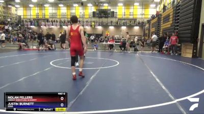 145 lbs Champ. Round 2 - Nolan Fellers, Sebolt Wrestling Academy vs Justin Burnett, Iowa