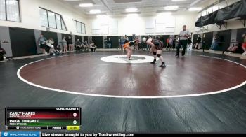 135 lbs Cons. Round 3 - Carly Mares, Natrona County vs Paige Tongate, Rock Springs