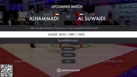 Replay: Mat 1 - 2021 Abu Dhabi World Pro Jiu-Jitsu Champs | Nov 14 @ 3 PM