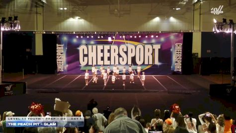 The Peach Pit - GLAM [2025 L1.1 Youth - PREP - D2 Day 1] 2025 CHEERSPORT Cartersville Classic