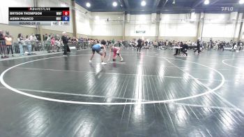 157 lbs Round Of 32 - Bryson Thompson, Winter Haven Wrestling Club vs Aiden Franco, M80 Wrestling Club
