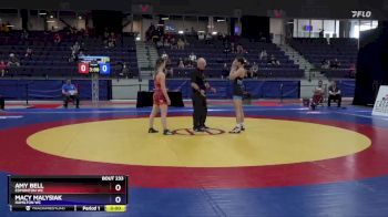 59 kg Cons. Semi - Amy Bell, Edmonton WC vs Macy Malysiak, Hamilton WC