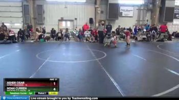 92 lbs Round 4 (8 Team) - Noah Curren, Railroad City Riders vs Asher Cisar, NCWAY Crusaders
