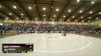 65 lbs Cons. Semi - Trez Paragas, Hawaii vs Kapeli Wakinekona, Hawaii