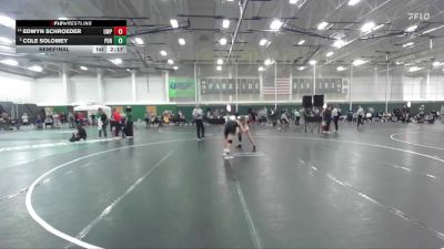 149 lbs Semifinal - Edwyn Schroeder, UW-Parkside vs Cole Solomey, Purdue