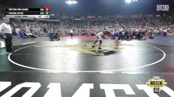 B6A-157 lbs Cons. Semi - Reyon Williams, Union vs Chase Dyer, Bixby