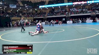 152 lbs Cons. Round 2 - Sloan Wittmer, Nikiski High School vs David McDermott, Tok High