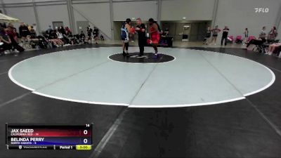 235 lbs 4th Wrestleback (16 Team) - Jax Saeed, California Red vs Belinda Perry, North Dakota