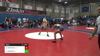 152 lbs 3rd Place - Austin Simmons, Bakersfield vs Jacob Salcedo, Northview