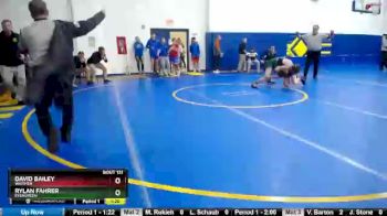 126 lbs Round 3 - David Bailey, Whitmer vs Rylan Fahrer, Evergreen