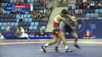 55 kg 1/4 Final - Navzod Akhmedov, Uzbekistan vs Tamazi Glonti, Georgia