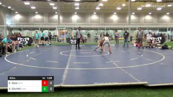 90 lbs 3rd Place - Evan Gosz, Team Gotcha vs Aidan Shufelt, NY Aggressors