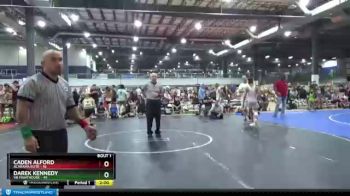 100 lbs Finals (2 Team) - Darek Kennedy, VB FIGHTHOUSE vs Caden Alford, ALABAMA ELITE