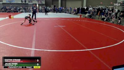 80 lbs Semis (4 Team) - Jacob Panek, Holdingford vs Easton Strand, Marshall/Lakeview/RTR